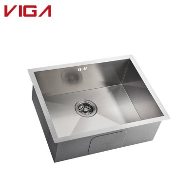 Modern Family Contemporary Style Stainless Steel Single Bowl Kitchen Sink